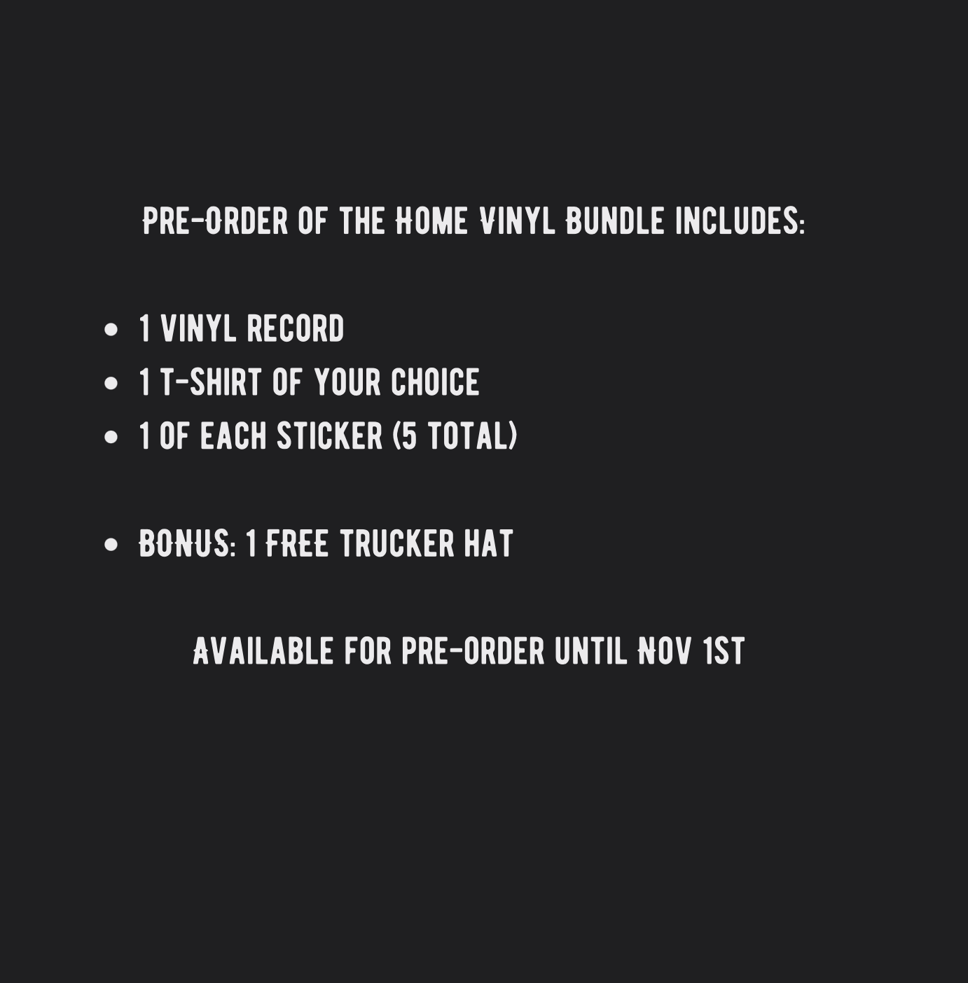 Pre-Order Vinyl Bundle